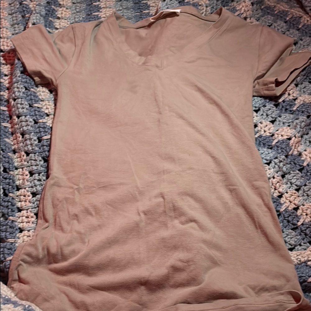 Zenana Outfitters Light Brown Top